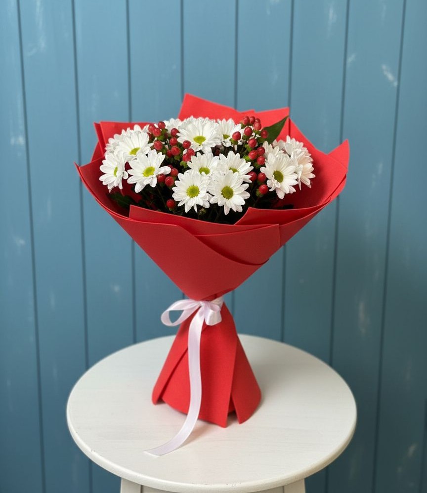 Букет цветов из: Хризантемы в Львовском