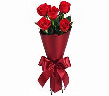 Букет 5 Красных роз Эдлесс Лав в Львовском