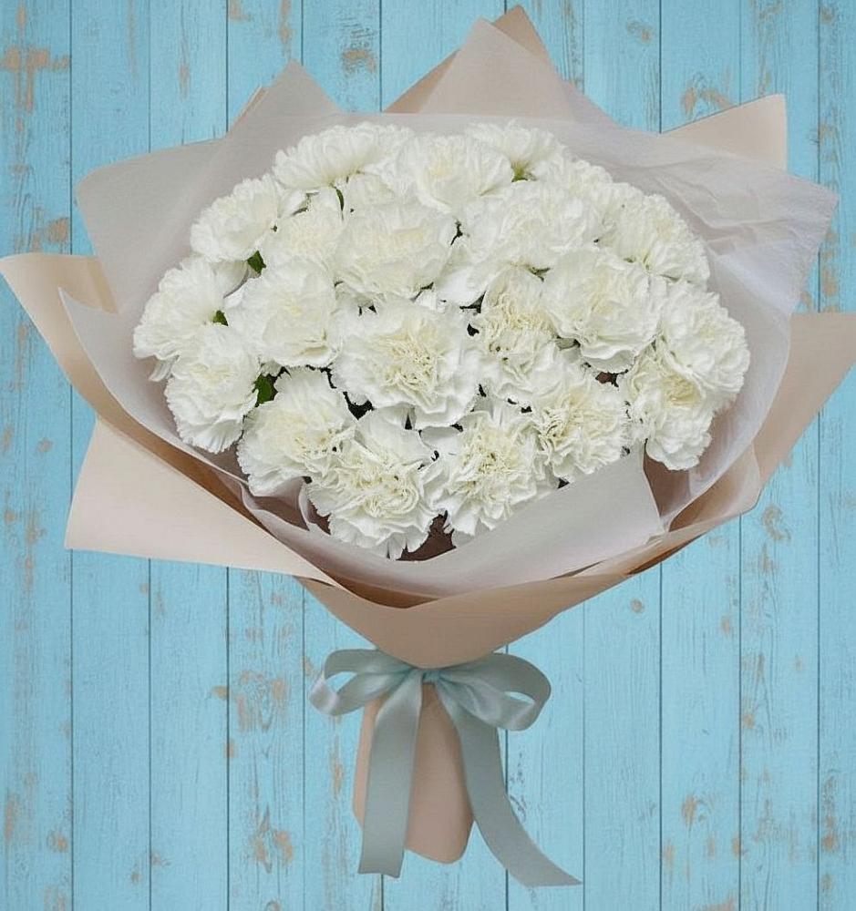 Букет цветов из: Гвоздики в Львовском