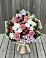 Букет цветов из: Альстромерии, Гвоздики, Розы и Хризантемы в Львовском