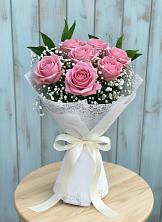 Букет цветов из:  Розы в Львовском