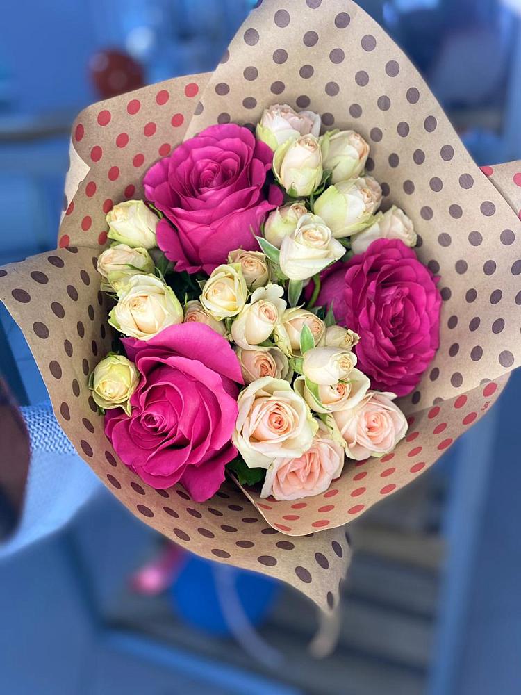 Букет цветов из: Розы в Львовском