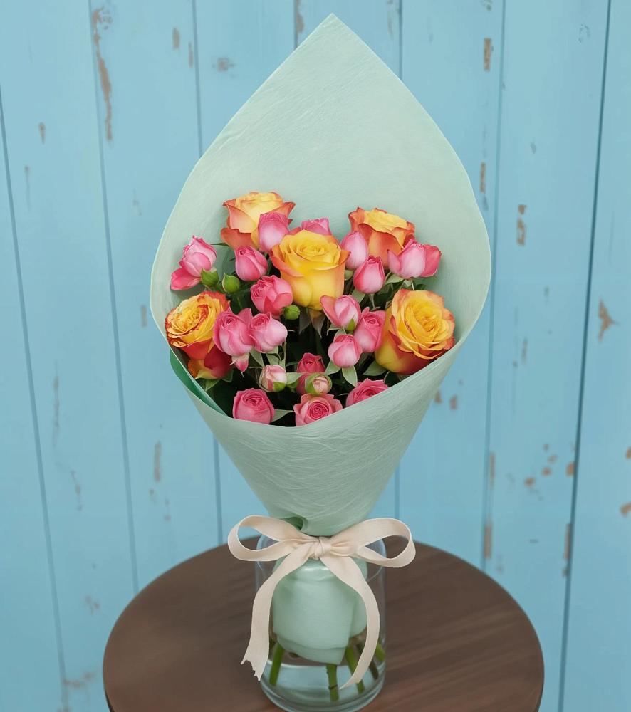 Букет цветов из: Розы в Львовском