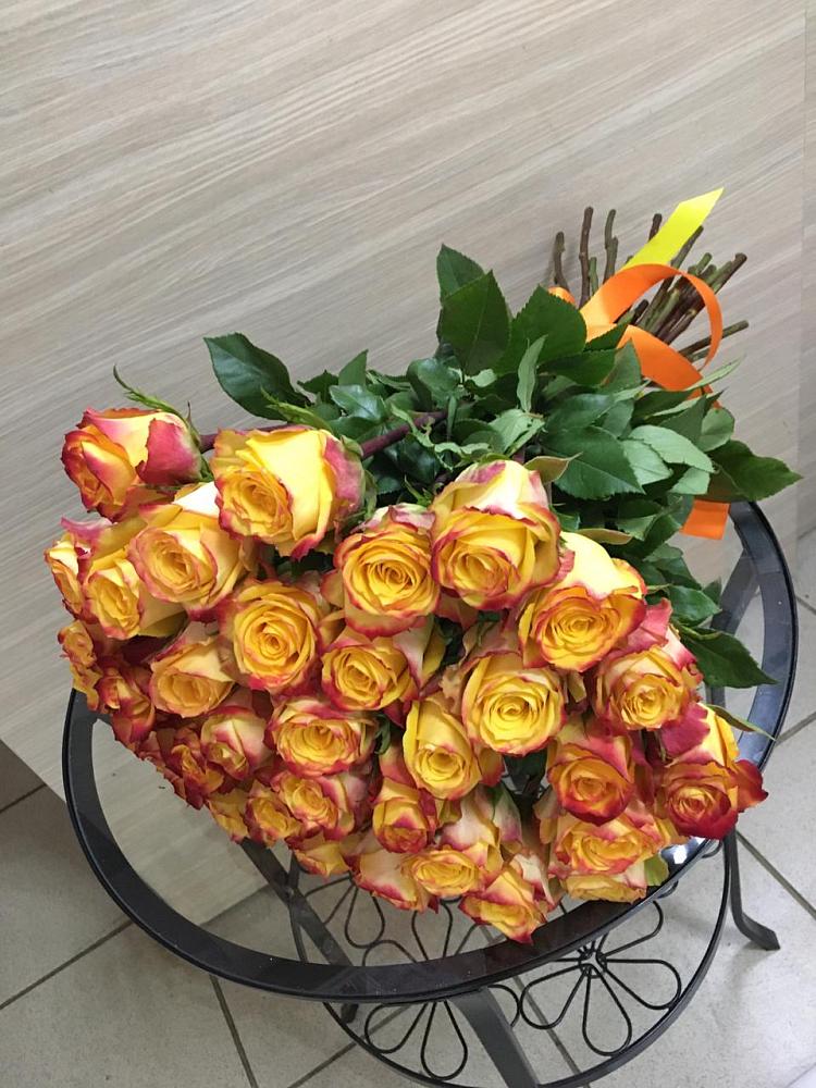 Букет Желтые розы в Львовском