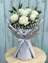 Букет цветов из:  Розы в Львовском
