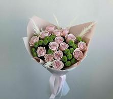 Букет цветов из:  Розы и Хризантемы в Львовском