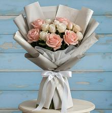 Букет цветов из:  Розы в Львовском