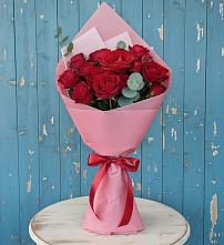 Букет цветов из:  Розы в Львовском