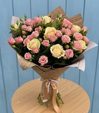 Букет цветов из:  Розы в Львовском