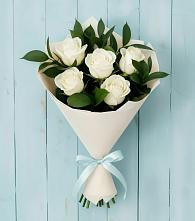 Букет цветов из:  Розы в Львовском