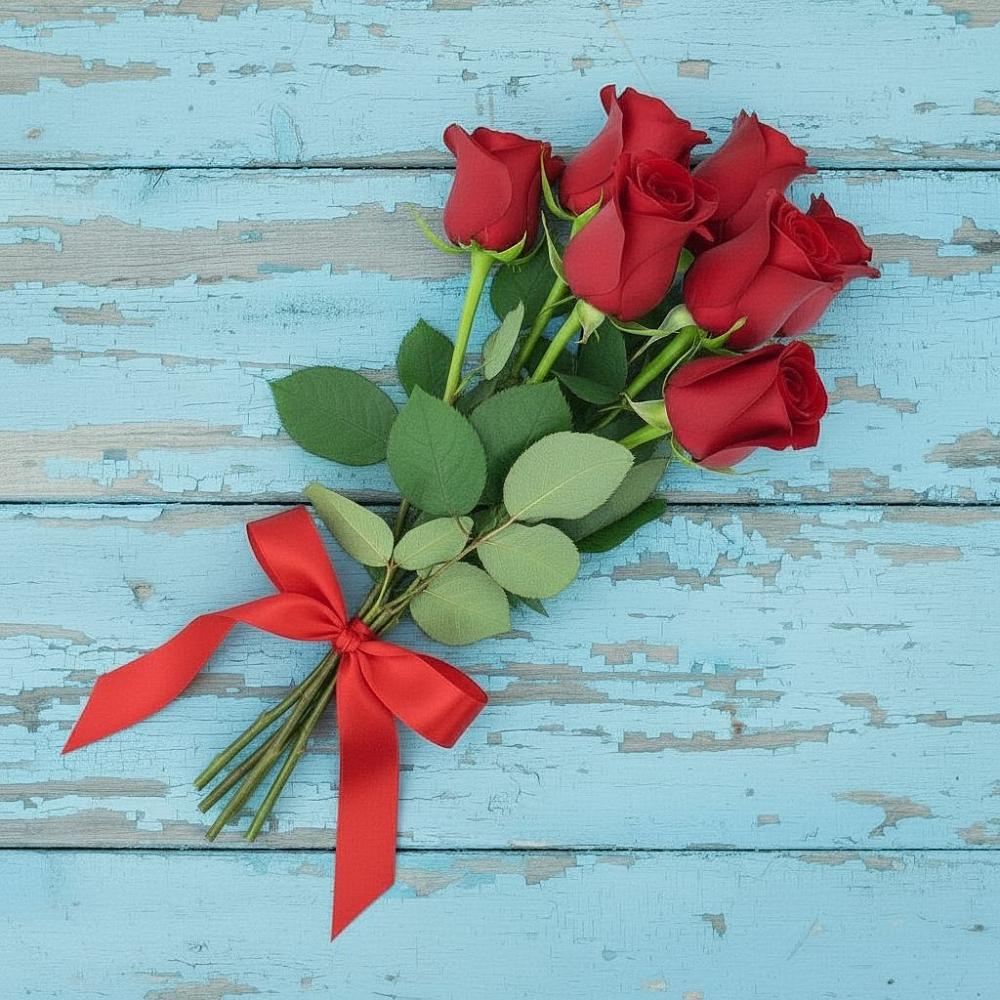 Букет Красные розы в Львовском