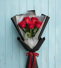 Букет цветов из:  Розы в Львовском