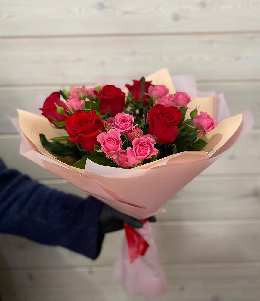 Букет цветов из: Розы в Львовском