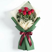 Букет цветов из:  Розы в Львовском