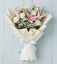 Букет цветов из:  Лилии #REPLACE_PRED# Львовском