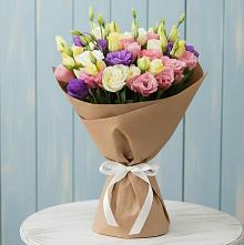 Букет цветов из:  Лизиантусы в Львовском