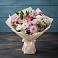 Букет цветов из: Хризантемы, Альстромерии и Розы в Львовском